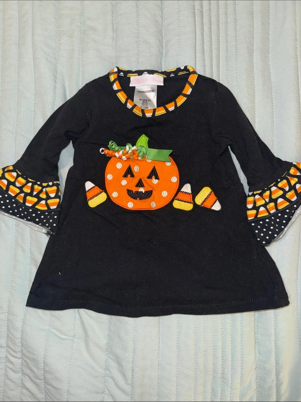 Halloween Shirt/Dress and Pant Set
